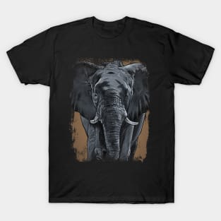 Elephant Face T-Shirt